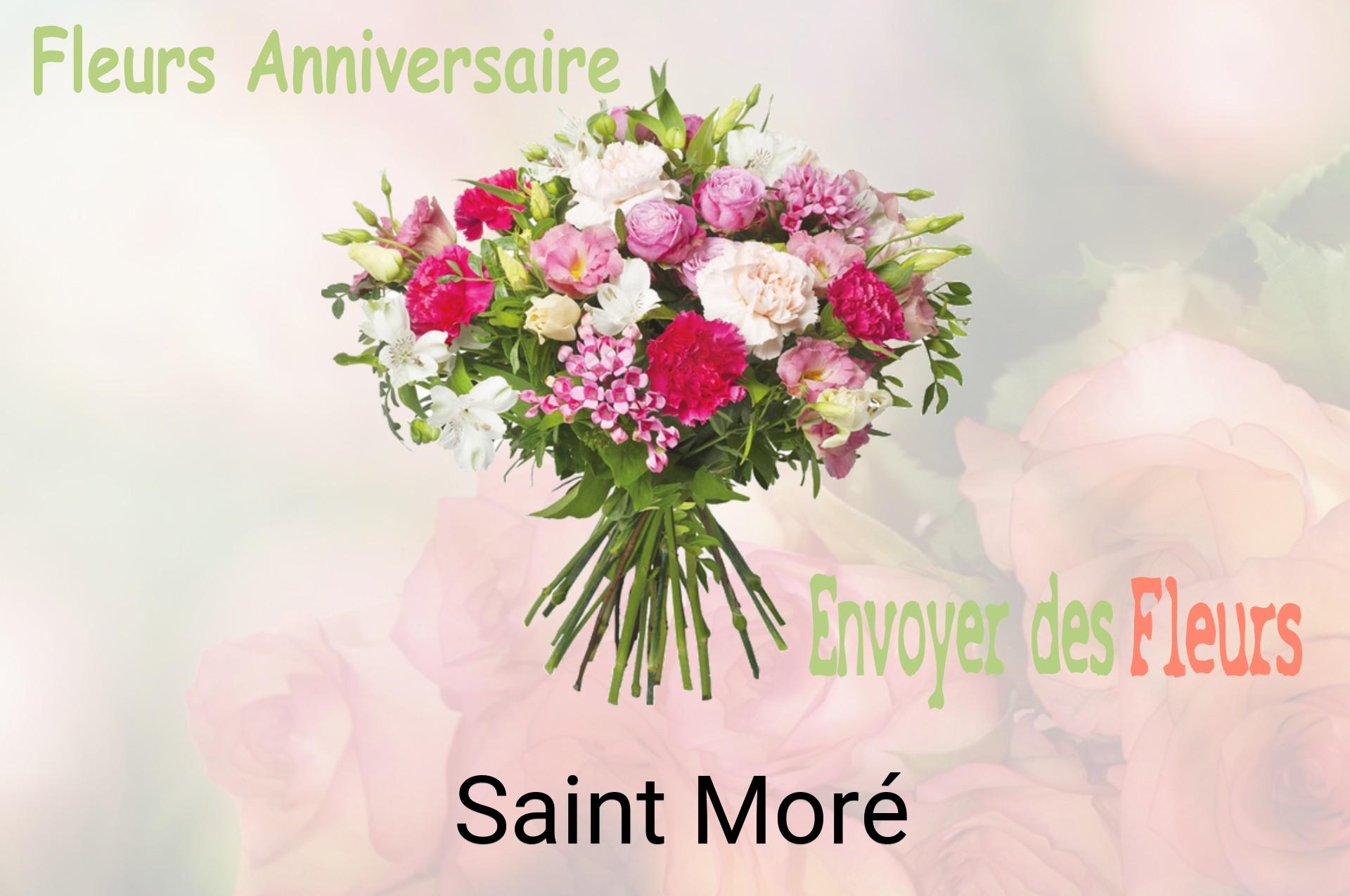 Bouquet de fleurs d’anniversaire livré à Saint-Moré